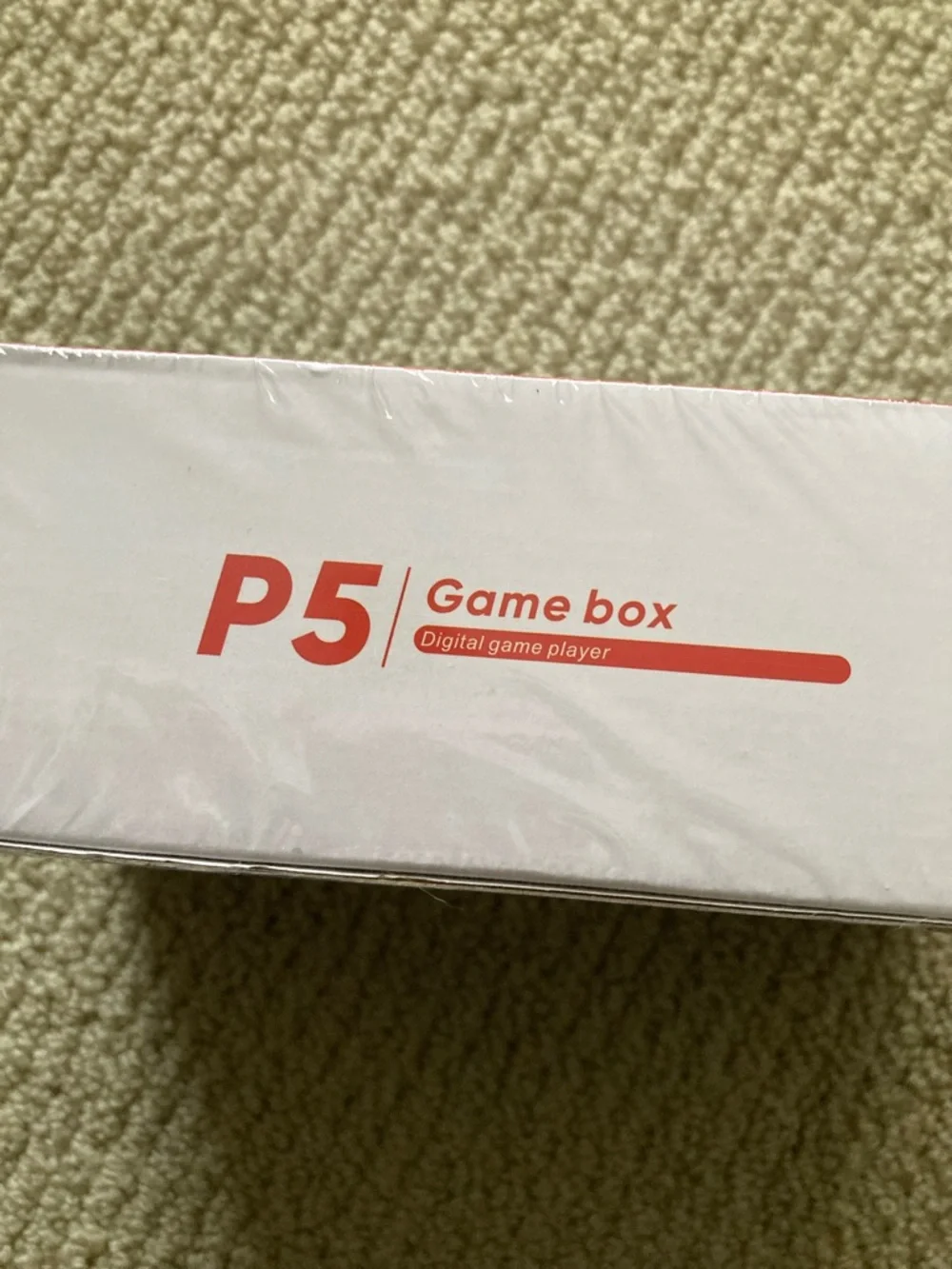 P5 Gaming Controller Retro Console Handheld Digital Game Player Blue NIB